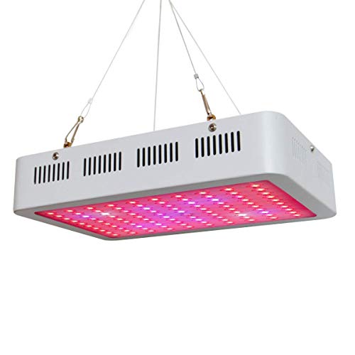 Exmate 300W LED Grow Light Planta de cultivo de Triple Triple Chips Full Spectrum con UV & IR para Indoor Medicinal Greenhouse Tienda Hydroponic Veg Flower Bloom Succulents Plantones Blanco