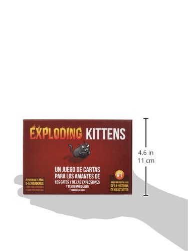 Exploding Kittens- Juego de cartas (EKEK0001)