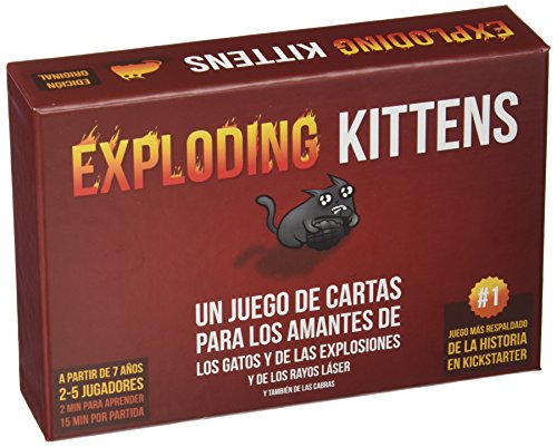Exploding Kittens- Juego de cartas (EKEK0001)