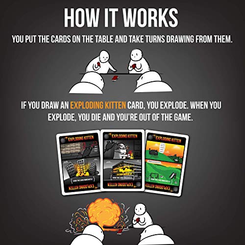 Exploding Kittens LLC- Juego (EKG-NSFW1-1)