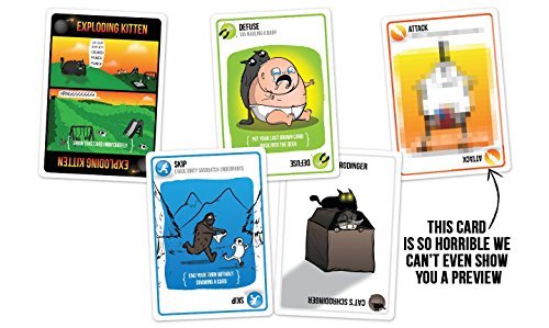 Exploding Kittens LLC- Juego (EKG-NSFW1-1)