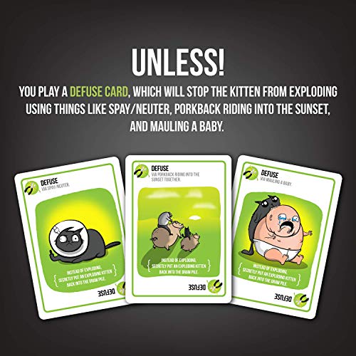 Exploding Kittens LLC- Juego (EKG-NSFW1-1) Exploding Kittens LLC- Juego (EKG-NSFW1-1)