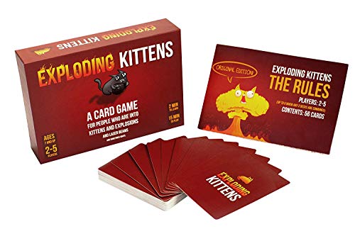 Exploding Kittens: Un Juego de Cartas - En Inglés Exploding Kittens: Un Juego de Cartas - En Inglés