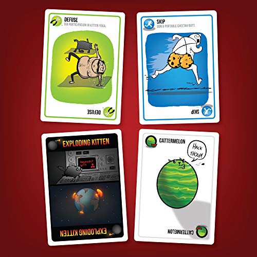 Exploding Kittens: Un Juego de Cartas - En Inglés Exploding Kittens: Un Juego de Cartas - En Inglés