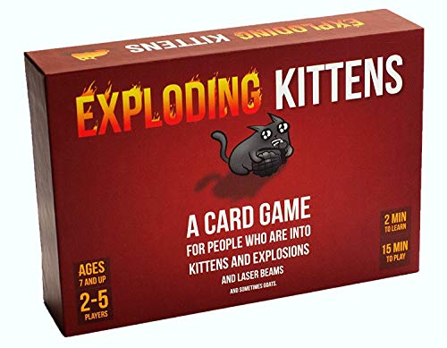 Exploding Kittens: Un Juego de Cartas - En Inglés Exploding Kittens: Un Juego de Cartas - En Inglés