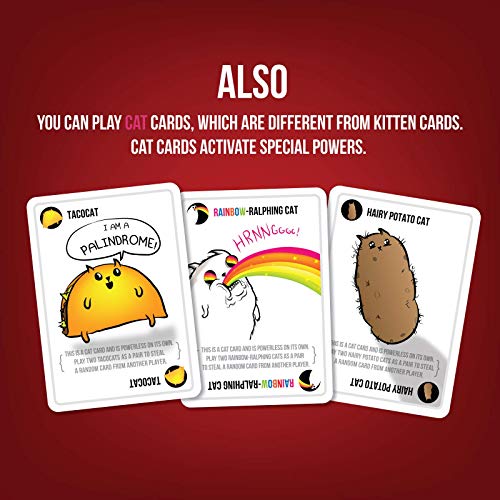 Exploding Kittens: Un Juego de Cartas - En Inglés Exploding Kittens: Un Juego de Cartas - En Inglés