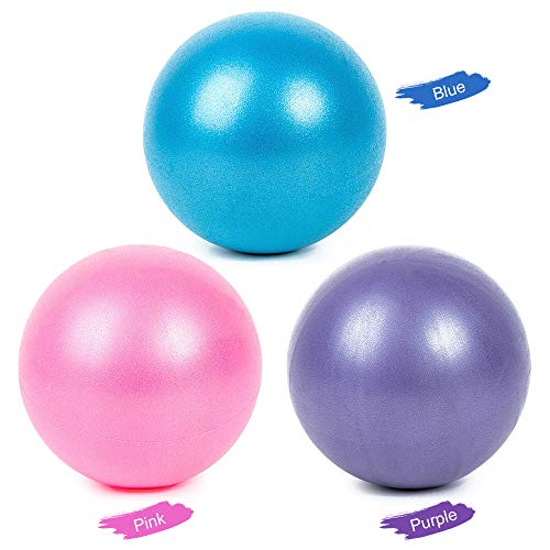 Explopur Mini Yoga Ball 25cm - Bola de Estabilidad Gruesa Anti-explosión Bola física de Pilates Barre