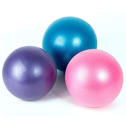 Explopur Mini Yoga Ball 25cm - Bola de Estabilidad Gruesa Anti-explosión Bola física de Pilates Barre