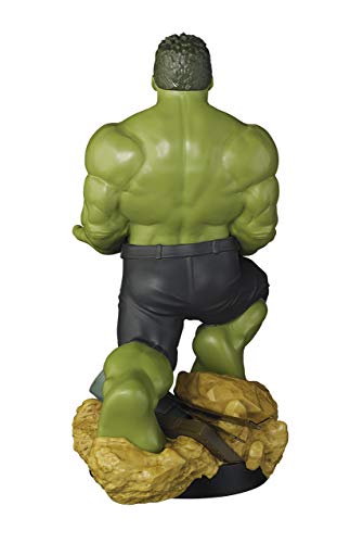 Exquisite Gaming - Cable guy XL Hulk, soporte de sujeción o carga para mando de consola, smartphone y tableta con licencia de Marvel Avengers Endgame Exquisite Gaming - Cable guy XL Hulk, soporte de sujeción o carga para mando de consola, smartphone y tableta con licencia de Marvel Avengers Endgame
