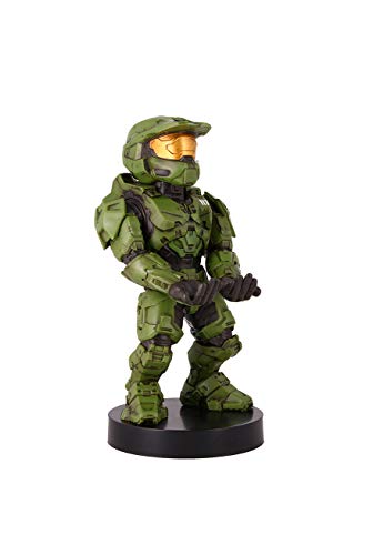 Exquisite Gaming - Exquisite Gaming - Cable guy Masterchief Halo Infinite, soporte de sujeción y carga para mando de consola y/o smartphone Exquisite Gaming - Exquisite Gaming - Cable guy Masterchief Halo Infinite, soporte de sujeción y carga para mando de consola y/o smartphone