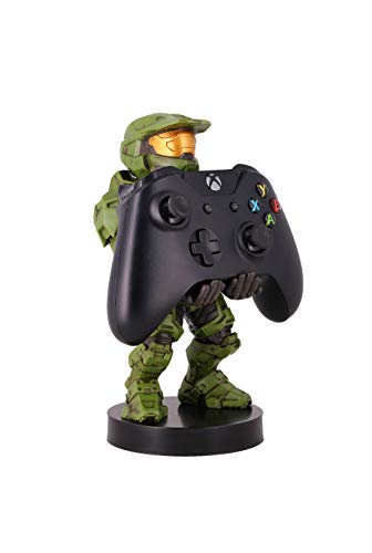 Exquisite Gaming - Exquisite Gaming - Cable guy Masterchief Halo Infinite, soporte de sujeción y carga para mando de consola y/o smartphone Exquisite Gaming - Exquisite Gaming - Cable guy Masterchief Halo Infinite, soporte de sujeción y carga para mando de consola y/o smartphone