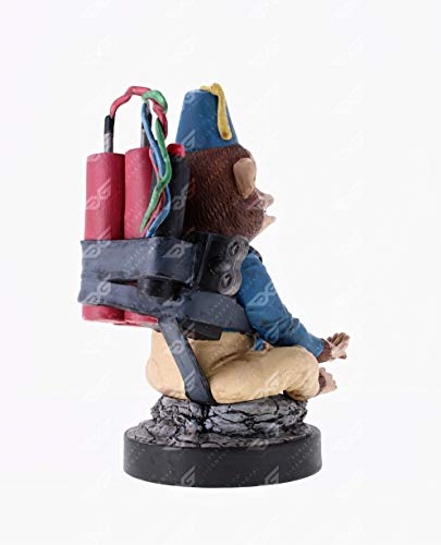 Exquisite Gaming - Exquisite Gaming - Cable guy Monkey Bomb, soporte de sujeción y carga para mando de consola y/o smartphone. Licencia oficial Call of Duty Exquisite Gaming - Exquisite Gaming - Cable guy Monkey Bomb, soporte de sujeción y carga para mando de consola y/o smartphone. Licencia oficial Call of Duty