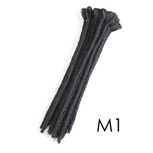 Extensiones de rastas para hombre hechas a mano, lote de 10 unidades de 30,5 cm de longitud, extensiones de pelo de estilo reggae, hiphop, cultura maya; trenzado sintético