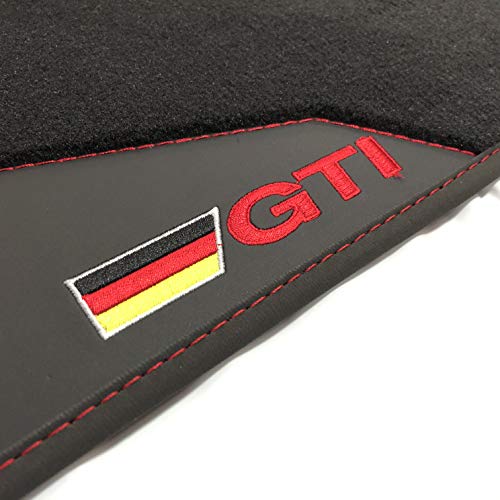 Extra Premium Mats Alfombrillas Coche Volkswagen Golf 4 (1997-2003) Acabado GTI | Rey Alfombrillas®