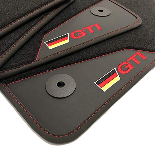 Extra Premium Mats Alfombrillas Coche Volkswagen Golf 4 (1997-2003) Acabado GTI | Rey Alfombrillas®