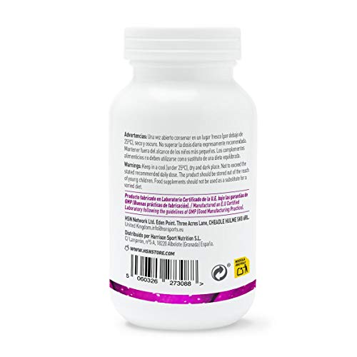 Extracto de Alubia Blanca de HSN | 500 mg, Bloqueador de Carbohidratos, Adelgaza de forma rápida y efectiva, Carb blocker | Veganos, Sin Gluten, Sin Lactosa, 120 Cápsulas Vegetales