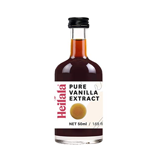 Extracto de Vainilla Heilala Pura – Seleccionados a mano, de origen ético, Libre de Azúcar, Sin Sabores de Imitación, 50ml (Pure Vanilla Extract)