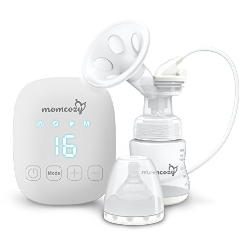 Extractor de Leche Sacaleches Eléctrico Automático con Función de Masaje y Memoria de Momcozy - 16 niveles, Pantalla Táctil, Super Silencioso y Recargable via USB Extractor de Leche Sacaleches Eléctrico Automático con Función de Masaje y Memoria de Momcozy - 16 niveles, Pantalla Táctil, Super Silencioso y Recargable via USB