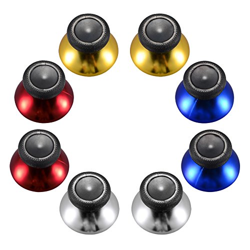 eXtremeRate Joysitcks para Mando Xbox One 10 Pieza Joysticks reemplazable Thumbstick de Caucho Botones analógico palancas de Pulgar para Mando del Xbox One Original/Elite/S/X (Multicolores) eXtremeRate Joysitcks para Mando Xbox One 10 Pieza Joysticks reemplazable Thumbstick de Caucho Botones analógico palancas de Pulgar para Mando del Xbox One Original/Elite/S/X (Multicolores)