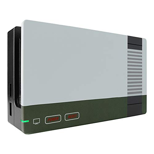 eXtremeRate Protector para Dock de Nintendo Switch Dock Cover Carcasa Accesorios Funda Dock Placa Personalizada Shell de Reemplazo Case para Nintendo Switch Dock-No Incluye Dock(Clásico NES) eXtremeRate Protector para Dock de Nintendo Switch Dock Cover Carcasa Accesorios Funda Dock Placa Personalizada Shell de Reemplazo Case para Nintendo Switch Dock-No Incluye Dock(Clásico NES)
