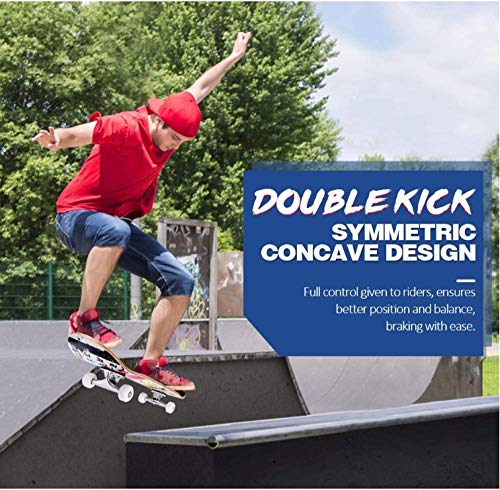 EZEZWSNBB Completo Skateboard para Principiantes 80x20 cm Tigre Animal púrpura 9 Capas Monopatín de Madera de Arce con rodamientos ABEC-7 Tabla de Skateboard para Niñas Niños Adolescentes Adultos EZEZWSNBB Completo Skateboard para Principiantes 80x20 cm Tigre Animal púrpura 9 Capas Monopatín de Madera de Arce con rodamientos ABEC-7 Tabla de Skateboard para Niñas Niños Adolescentes Adultos