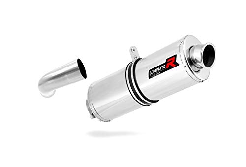 F 800 ST Escape Moto Deportivo Oval Silenciador Dominator Exhaust Racing Slip-on 2006 2007 2008 2009 2010 2011 2012