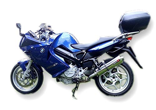 F 800 ST Escape Moto Deportivo Oval Silenciador Dominator Exhaust Racing Slip-on 2006 2007 2008 2009 2010 2011 2012