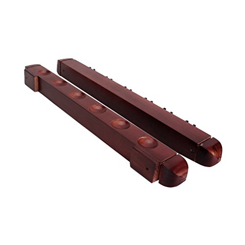 F Fityle Rack De Pared De 6 Plazas De Estilo Romano/Porta Piscina/Barra De Taco De Billar Soporte De Rejilla De Pared Cue F Fityle Rack De Pared De 6 Plazas De Estilo Romano/Porta Piscina/Barra De Taco De Billar Soporte De Rejilla De Pared Cue