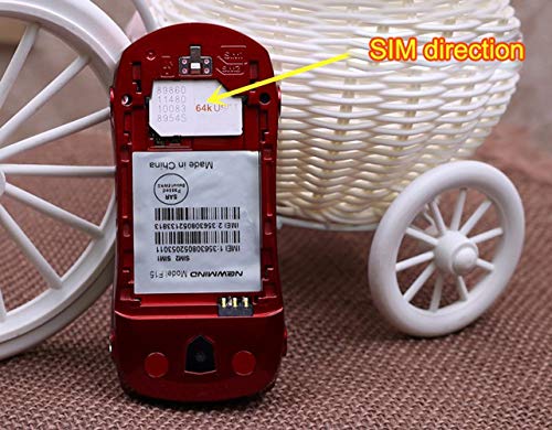 F15 MINI Flip Sports Car Design GSM desbloqueado teléfono celular compatible con tarjetas SIM duales(