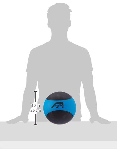 FA Sports Fitnessgerät Medifit Medizin-Ball 5.4 Kg Balón Medicinal, Unisex, Blau, Schwarz, 5.4 kilograms FA Sports Fitnessgerät Medifit Medizin-Ball 5.4 Kg Balón Medicinal, Unisex, Blau, Schwarz, 5.4 kilograms