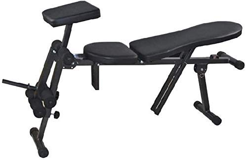 FACAIA Banco de Pesas Ajustable con Mancuernas, Horizontal, multifunción, Tabla Abdominal, Abdominales, Equipo de Entrenamiento de músculos Abdominales en casa FACAIA Banco de Pesas Ajustable con Mancuernas, Horizontal, multifunción, Tabla Abdominal, Abdominales, Equipo de Entrenamiento de músculos Abdominales en casa