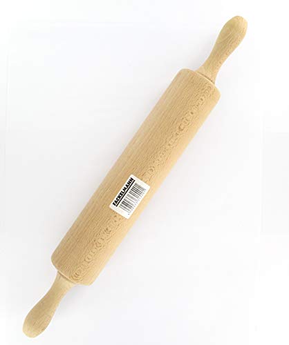 Fackelmann 31540 - Rodillo de amasar de Madera, 25 x 6 centímetros Fackelmann 31540 - Rodillo de amasar de Madera, 25 x 6 centímetros