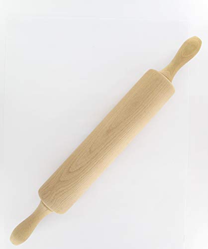 Fackelmann 31540 - Rodillo de amasar de Madera, 25 x 6 centímetros Fackelmann 31540 - Rodillo de amasar de Madera, 25 x 6 centímetros