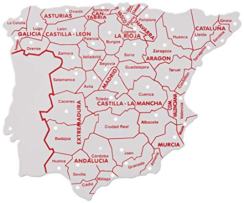 Faibo - Bolsa con 3 Plantillas, mapas España 15 x 12 cm (250) Faibo - Bolsa con 3 Plantillas, mapas España 15 x 12 cm (250)