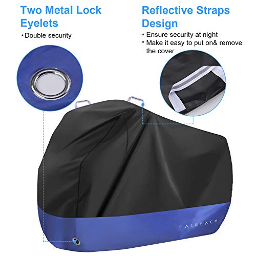 Faireach Funda Bicicleta Exterior Impermeable Blue Faireach Funda Bicicleta Exterior Impermeable Blue