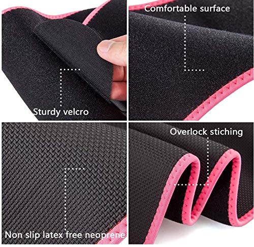 Faja Reductora Adelgazante, Trimmer de Cintura Neopreno Cinturón de Sudor Ajustable Quema de Grasas Hacer Deporte Cinturón de Fitness para Mujer Hombre (Rosado, S) Faja Reductora Adelgazante, Trimmer de Cintura Neopreno Cinturón de Sudor Ajustable Quema de Grasas Hacer Deporte Cinturón de Fitness para Mujer Hombre (Rosado, S)