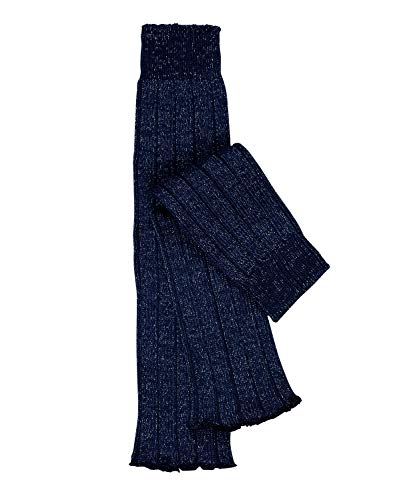 Falke Shiny Rib Calentadores, Azul (Marine 6120), Talla única (Talla del fabricante: Oversize) para Niñas Falke Shiny Rib Calentadores, Azul (Marine 6120), Talla única (Talla del fabricante: Oversize) para Niñas