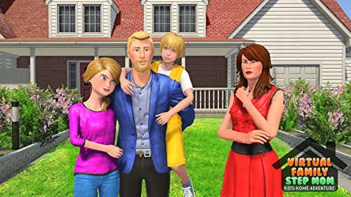 Familia virtual Step Mom Kids Home Adventure