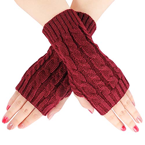 Familybox Guantes Sin Dedos Mujer, 4 Pares Guantes Brazo Manoplas sin dedos Mitones de punto, Calentadores de brazo Mitones Manoplas de punto Mitones Guantes de invierno para Mujeres Familybox Guantes Sin Dedos Mujer, 4 Pares Guantes Brazo Manoplas sin dedos Mitones de punto, Calentadores de brazo Mitones Manoplas de punto Mitones Guantes de invierno para Mujeres