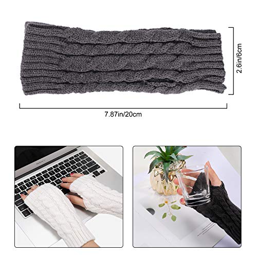 Familybox Guantes Sin Dedos Mujer, 4 Pares Guantes Brazo Manoplas sin dedos Mitones de punto, Calentadores de brazo Mitones Manoplas de punto Mitones Guantes de invierno para Mujeres Familybox Guantes Sin Dedos Mujer, 4 Pares Guantes Brazo Manoplas sin dedos Mitones de punto, Calentadores de brazo Mitones Manoplas de punto Mitones Guantes de invierno para Mujeres