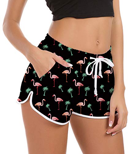 Famosas señoras Casual Swim Trunks Funny Rainbow Unicorn Impreso Shorts de Playa con cordón Cintura Activa Fitness Entrenamiento Deportes Yoga Jogging Shorts Traje de baño Parte Inferior M Famosas señoras Casual Swim Trunks Funny Rainbow Unicorn Impreso Shorts de Playa con cordón Cintura Activa Fitness Entrenamiento Deportes Yoga Jogging Shorts Traje de baño Parte Inferior M