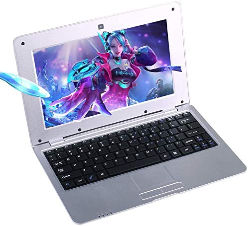 Fancy Cherry® 10 Pulgadas 8GB Android Laptop Netbook Laptop Ultrabook Cámara WiFi HDMI Netflix Youtube (Bolsa para Laptop + Mouse + Mouse + Auricular)