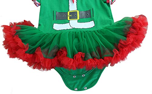 FANCYINN Vetidos Navidad Niña Tutu Falda Conjuntos Ropa Bebe Set Leggins