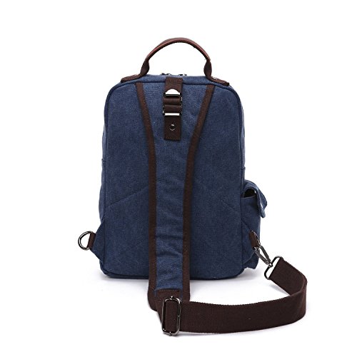 FANDARE Unisexo Bolso Pecho Lienzo Bolsos de Hombre Sling Crossbody Bag Mujer Bolsos Cruzados Bandoleras Cruzada Mochilas para Viaje Deportes Gimnasio Senderismo Ciclismo Montañismo FANDARE Unisexo Bolso Pecho Lienzo Bolsos de Hombre Sling Crossbody Bag Mujer Bolsos Cruzados Bandoleras Cruzada Mochilas para Viaje Deportes Gimnasio Senderismo Ciclismo Montañismo