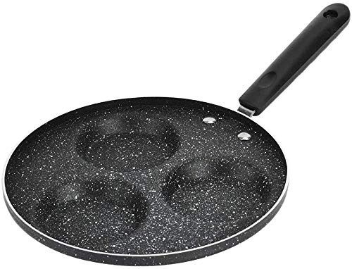 FANDE Sartén de Huevo de Aluminio de 3 Tazas Sartén Antiadherente,Huevo Frito Panqueque Pan Herramienta De Cocina,Sartén Antiadherente,para Huevos y Tortitas, escalfar Huevos.