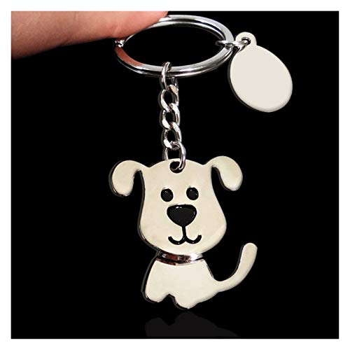 Fangzwl Llavero de Mujer Hombros Hot Hombres Nuevo Perro DE AGUJERA Metal Caja DE Caja DE Mayores Accesorios Mejores Mejor Regalo (Color : 1PCS Cat)