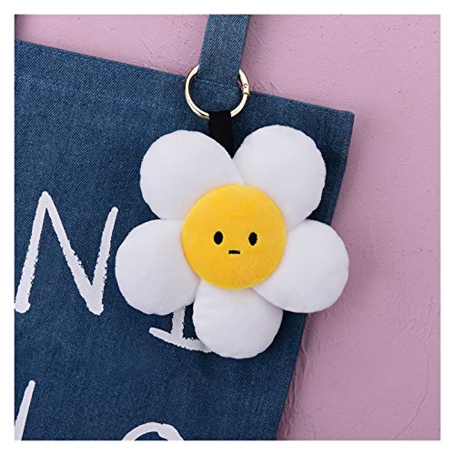 Fangzwl Llavero de Mujer Nuevo Llavero de Girasol de Peluche Lindo Sol florero Llavero Llavero Mujer Bolso Colgante Accesorios Llavero Regalo de niña (Color : 15cm)