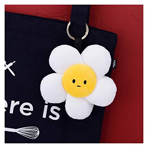 Fangzwl Llavero de Mujer Nuevo Llavero de Girasol de Peluche Lindo Sol florero Llavero Llavero Mujer Bolso Colgante Accesorios Llavero Regalo de niña (Color : 15cm)