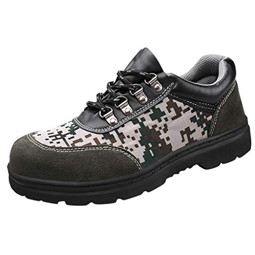 Fannyfuny Hombres Zapatillas Deportivas de Transpirables Casuales Zapatos Sneakers Gimnasio Antideslizante Zapatillas Ligeros Respirable Al Aire Libre High-Top Asfalto de Liberación China