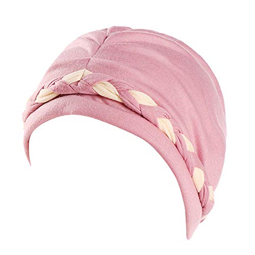 Fannyfuny_Sombrero Unisex de la Bufanda de Cabeza Bandana de Bambu para Quimio Impreso Turbante Headwear para el Cáncer Quimioterapia la Qérdida del Qelo